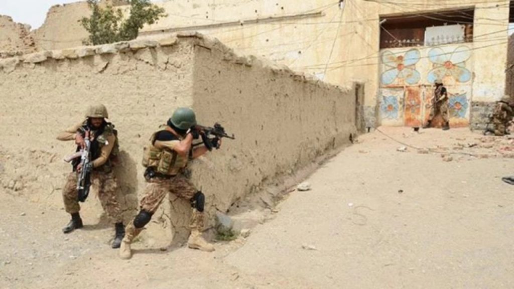 Clashes between security forces and terrorists in North and South Waziristan