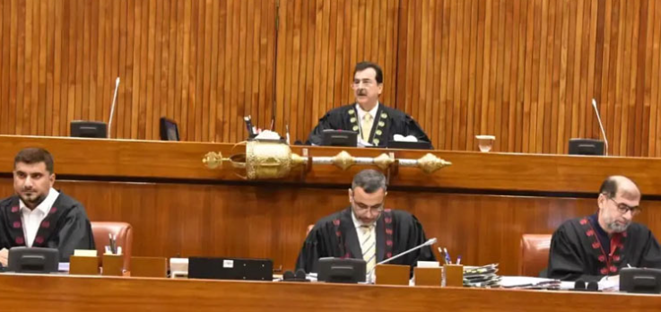 د اووۀ ويشتم آئيني ترميمي بل مسوده سينيټ کښې پيش، د دواړو ايوانونو قائمه کميټۍ ته سپارلې شوې The draft of the Twenty-seventh Constitutional Amendment Bill has been submitted to the Senate and referred to the Standing Committees of both houses.