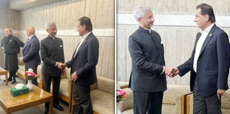 ډهاکه: د قامي اسمبلۍ سپيکر سرداراياز صادق سره د بهارتي وزيرخارجه جے شنکر ملاقات Dhaka: Foreign Minister Jaishankar met with National Assembly Speaker Sardarayaz Sadiq
