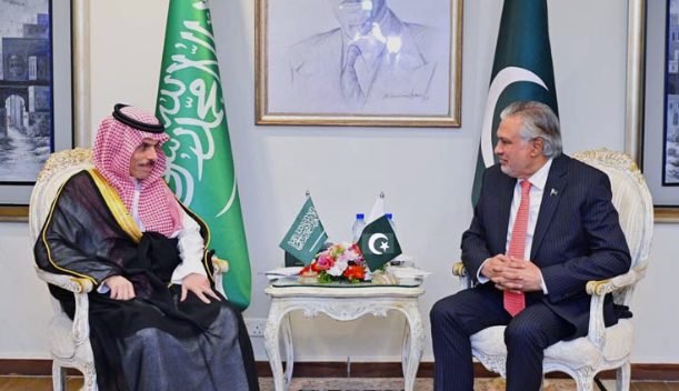 د پاکستان او سعودى عرب نيزدې تعلقات برقرار ساتلو باندې اتفاق Agreement to maintain close relations between Pakistan and Saudi Arabia.