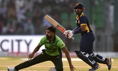 درې ملکي ون ډے سيريز، سري لنکا په اتۀ وکټو پاکستان ټيم ته شکست ورکړې In the three-match ODI series, Sri Lanka defeated the Pakistan team by eight wickets.